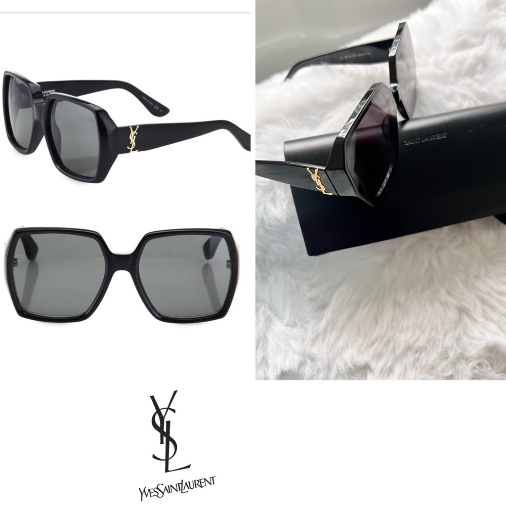 Ysl Yves Saint Laurent square Sunglasses